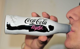 Illustration de coca light.