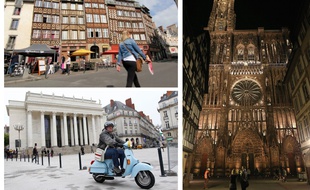 Rennes, Nantes et Strasbourg se placent en tête du classement des villes les plus attractives selon le palmarès de Regionsjob.