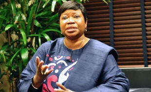 La procureure de la Cour pénale internationale, Fatou Bensouda, le 18 novembre 2015 à La Haye