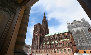 La cathédrale de Strasbourg.