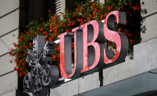 Une agence de la banque suise UBS à Berne.