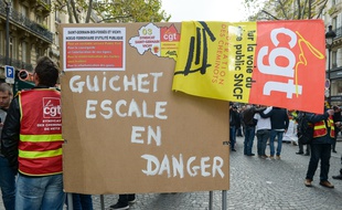 Illustration de la fédération CGT Cheminots.