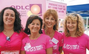 L'ODLC était présent à La Grenobloise 2012 (à dr., le Dr Catherine Exbrayat).