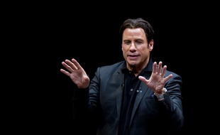 John Travolta, le 16 février 2014, à Londres.