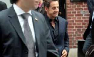 Nicolas Sarkozy, samedi à New York.