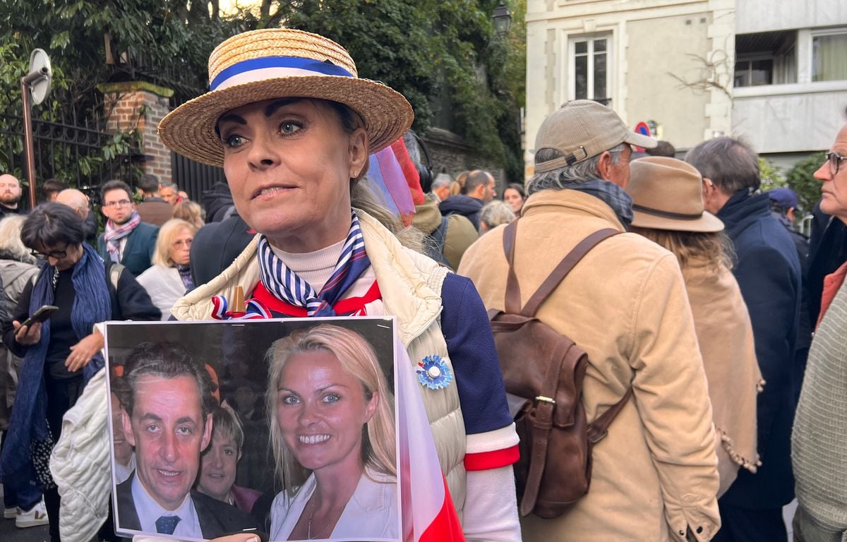 Incarcération de Sarkozy : « C'est la France qu'on met à genoux », estiment ses soutiens venus manifester