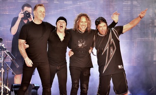 Metallica en concert à San Francisco, en février 2016.