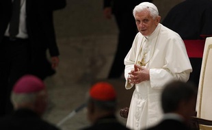 Le pape Benoît XVI au Vatican, le 14 septembre 2011.