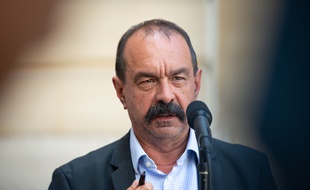 Philippe Martinez, le secrétaire général de la CGT, le 9 juillet 2020 à Matignon.