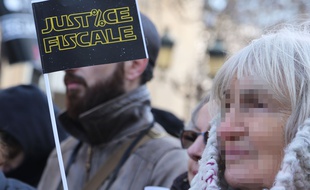 Manifestation pour dénoncer la fraude fiscale (illustration).