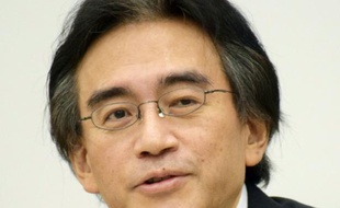 Le président de Nintendo Satoru Iwata le 7 mai 2015, lors d'une conférence de presse à Osaka