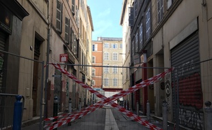 Le bout de la rue Jean Roque est toujours inaccessible pour les habitants.