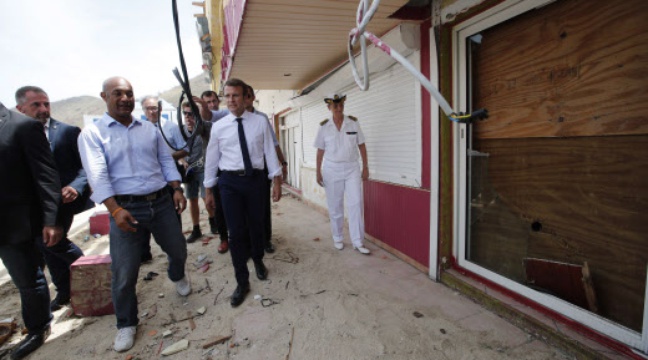 Ouragan Irma: Après Saint-Martin, Macron au chevet de Saint-Barthélemy