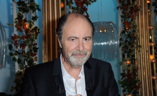 Michel Delpech Lors de l'enregistrement des Grands du Rire , presente par Yves Lecoq en avril 2014.