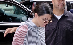 Le mannequin Kendall Jenner dans les rues de Manhattan
