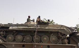 Des militaires tchadiens à N'Djamena (image d'illustration).