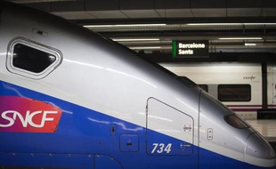 Un TGV (illustration).