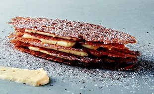 Le millefeuille au blé noir de Yann Couvreur