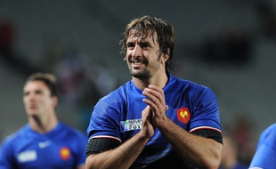Julien Pierre lors de la Coupe du monde 2011 en Nouvelle-Zélande.
