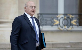 Michel Sapin à l'Elysée le 1er juin 2016