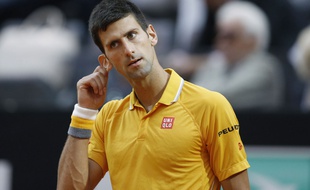 Novak Djokovic à Rome le 15 mai 2015.