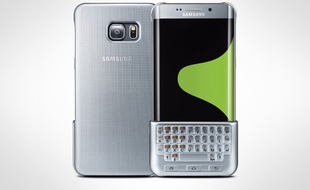 Samsung propose un clavier mécanique en accessoire pour le Galaxy S6 edge+.