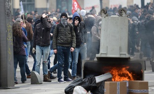 La manifestation a dégénéré à Nantes samedi