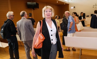 Claire Touchard lors du procès en juin 2019