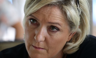 La présidente du Rassemblement national, Marine Le Pen.