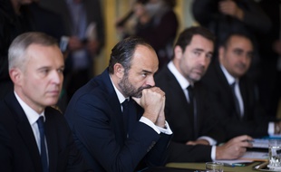 Le penseur de Rodin, par Edouard Philippe.