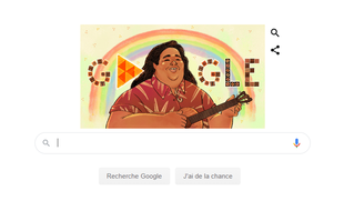 Google rend hommage à l'artiste originaire d'Hawaï.