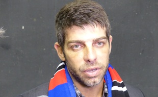 Juninho, au Palais des Sports de Gerland juste avant la rencontre OL-Angers samedi.