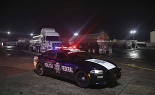 La police mexicaine a lancé une vaste opération contre les vols de carburant (illustration).