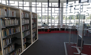 La bibliothèque du campus de Cité scientifique (illustration).