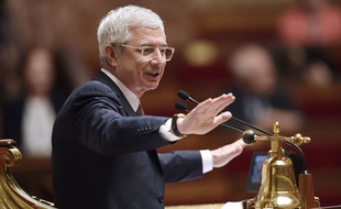 Claude Bartolone à l'Assemblée nationale.