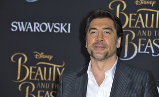 L'acteur Javier Bardem à l'avant-première de La Belle et la Bête à Los Angeles