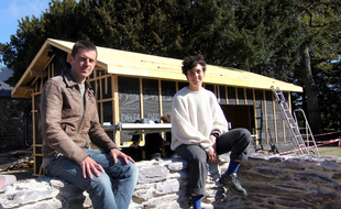 Nicolas Bon, de La Basse cour, et Eva Lozano, du Jardin des Mille pas, envisagent d'ouvrir leur guinguette le 19 juin à Rennes.