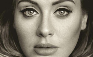 Un détail de la pochette de «25», le nouvel album d'Adele.