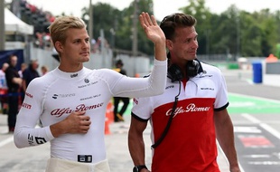Marcus Ericsson l'a échappé belle après sa sortie de piste à Monza.