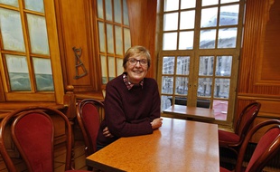Nicole Baudrin, candidate de Lutte Ouvrière pour les élections municipales à Lille.