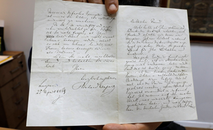 Datée du 25 avril 1869, sa lettre au philosophe, poète et critique Edouard Schuré, traite de la réception de son pamphlet