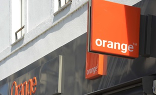 Une boutique Orange.
