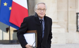 François Rebsamen à la sortie du conseil des ministres, le 11 février 2015 à Paris.
