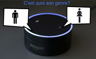 Alexa d'Amazon. Illustration