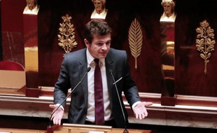 L'ex-ministre UMP du Logement, Benoist Apparu, à l'Assemblée nationale le 10 septembre 2013