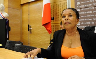 Christiane Taubira à Paris, le 17 juillet 2012.
