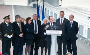 L'inauguration du pont Jacques Chaban-Delmas à Bordeaux.