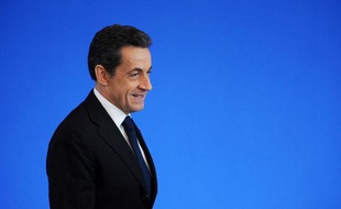 Nicolas Sarkozy, à Vaucouleurs, le 6 janvier 2012.