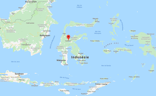 Indonésie sur Maps