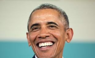 Barack Obama lors d'une conférence de presse en Californie, le 16 février 2016.
